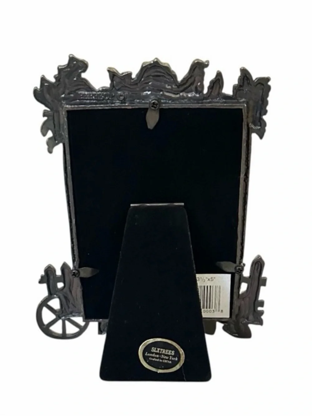 Sixtrees Silver Pewter Vintage Floral Country Garden Theme Picture Frame